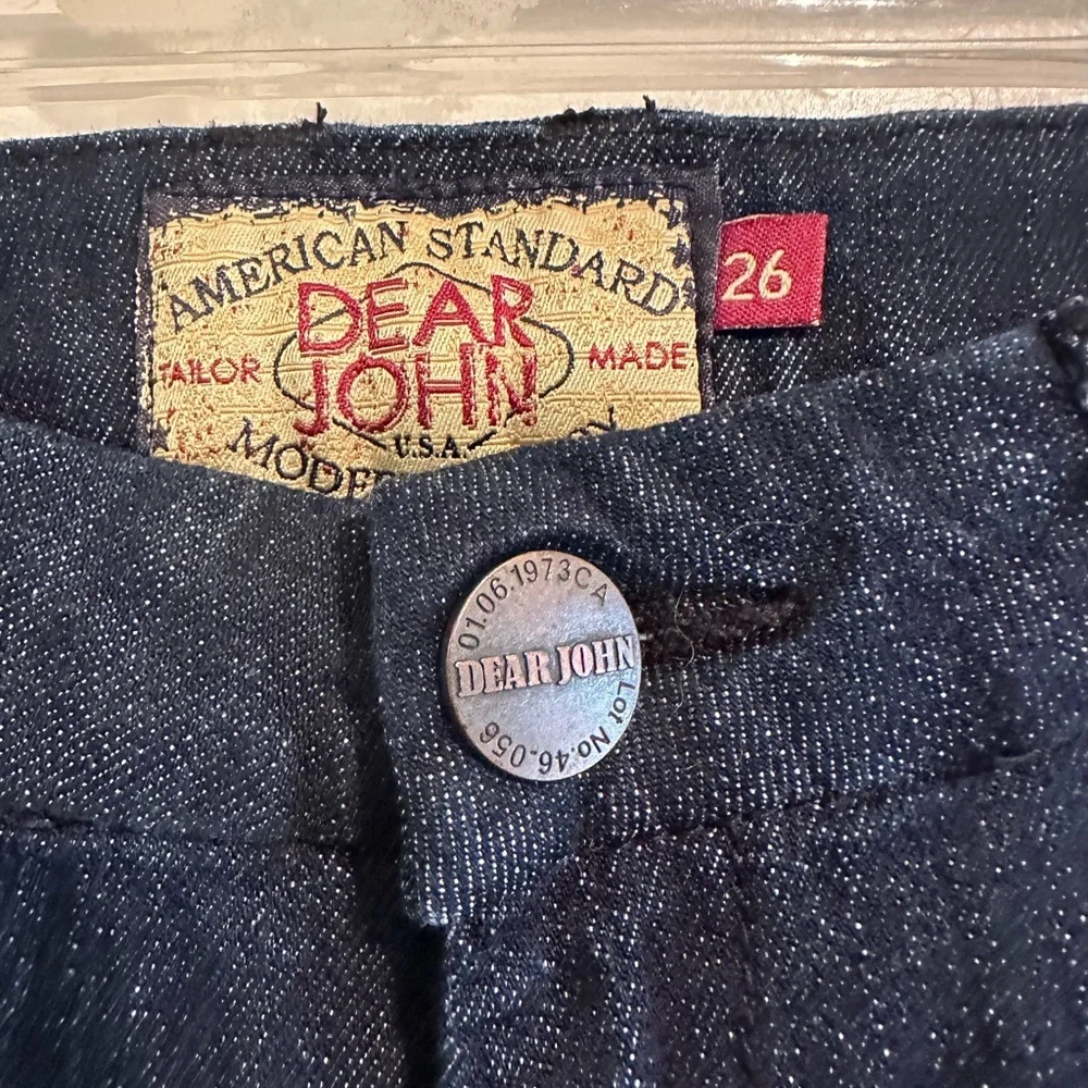 Dear John Blue Flare Wide Leg Jeans T3 - Picture 2 of 11